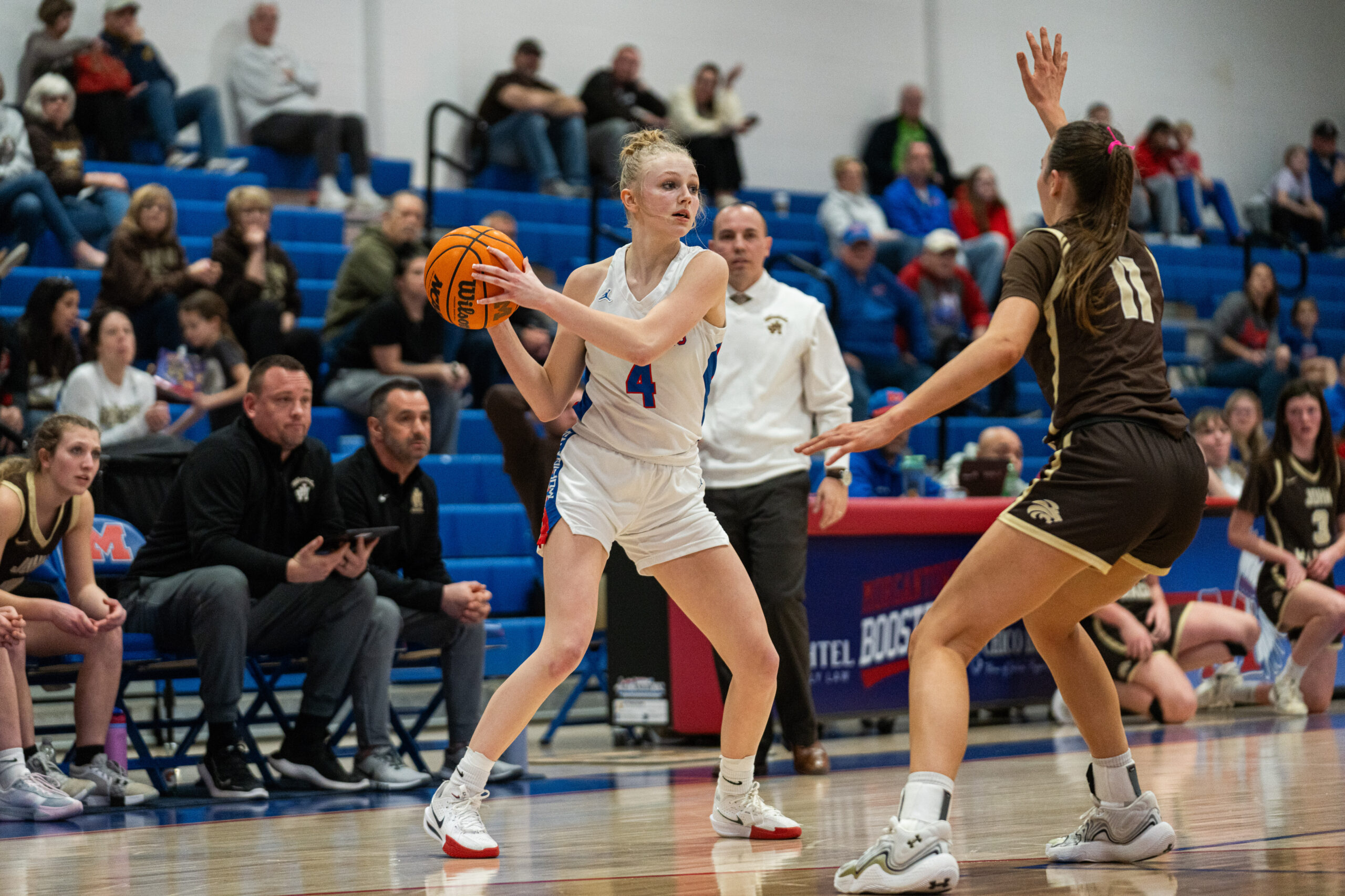 Morgantown High girls' hoops take down John Marshall, earns No. 2 seed at state tournament